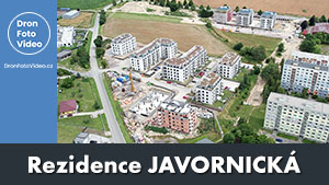 Video z dronu bytová rezidence Javornická Rychnov nad Kněžnou