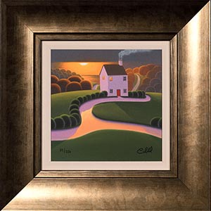 Malíř: Paul Corfield - obraz: A warm evening glow