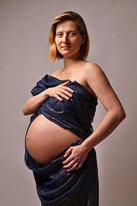 Těhotenské fotografie