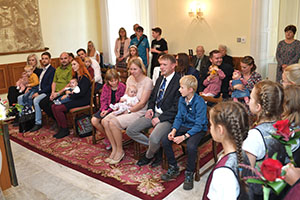 Vítání občánků 2022 září- Rychnov nad Kněžnou / zámek