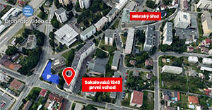 3D Mapa pohled na Městský úřadu RK
