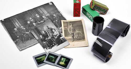 Digitalizace - skenování fotografií, diapozitivů a kinofilmů 35mm